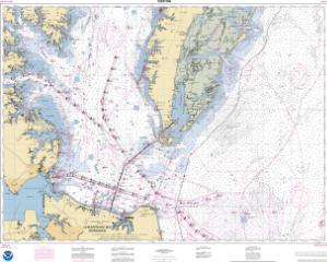 thumbnail for chart Chesapeake Bay Entrance