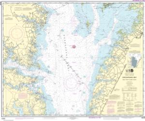 thumbnail for chart Chesapeake Bay Wolf Trap to Smith Point