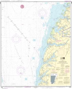 thumbnail for chart Chesapeake Bay Wolf Trap to Pungoteague Creek