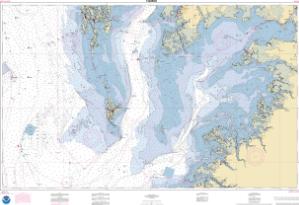 thumbnail for chart Chesapeake Bay Pocomoke and Tangier Sounds