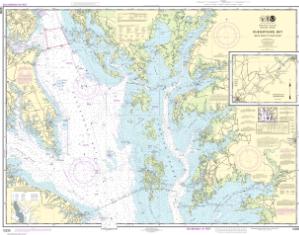 thumbnail for chart Chesapeake Bay Smith Point to Cove Point