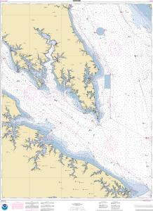 thumbnail for chart Potomac River Chesapeake Bay to Piney Point