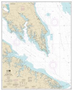 thumbnail for chart Potomac River Chesapeake Bay to Piney Point,