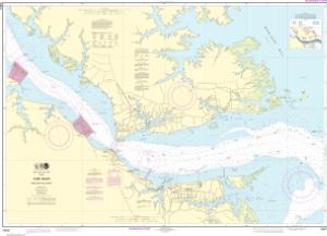 thumbnail for chart York River Yorktown and Vicinity