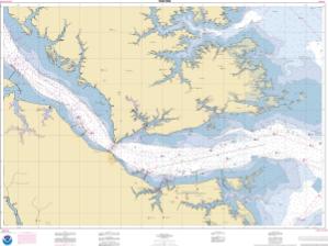 thumbnail for chart York River Yorktown and Vicinity