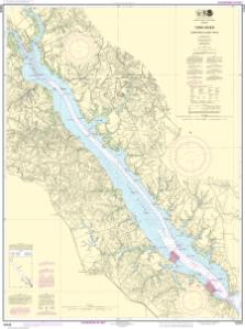 thumbnail for chart York River Yorktown to West Point