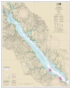 thumbnail for chart York River Yorktown to West Point,