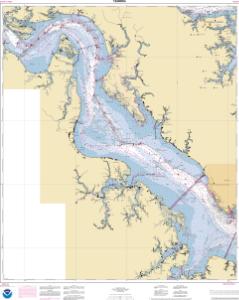 thumbnail for chart James River Newport News to Jamestown Island