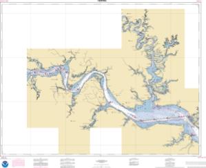 thumbnail for chart James River  Jamestown Island to Jordan Point