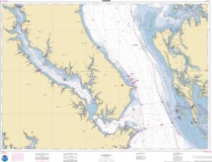 thumbnail for chart Chesapeake Bay Patuxent River and Vicinity