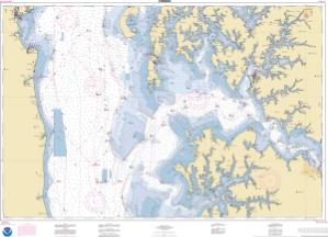 thumbnail for chart Chesapeake Bay Choptank River and Herring Bay; Cambridge