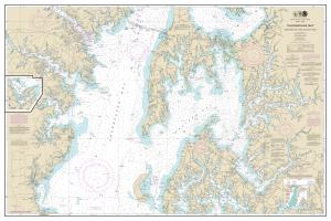 thumbnail for chart Chesapeake Bay Eastern Bay and South River; Selby Bay,