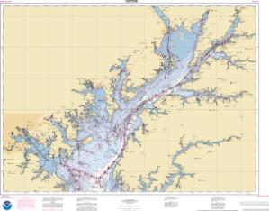 thumbnail for chart Chesapeake Bay Sandy Point to Susquehanna River