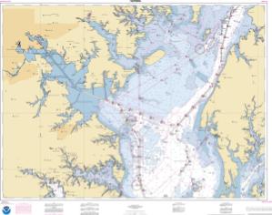 thumbnail for chart Chesapeake Bay Approaches to Baltimore Harbor