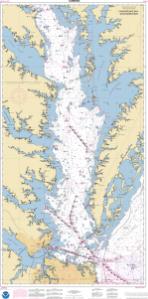 thumbnail for chart Chesapeake Bay - Southern Part