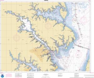 thumbnail for chart Chesapeake Bay Severn and Magothy Rivers