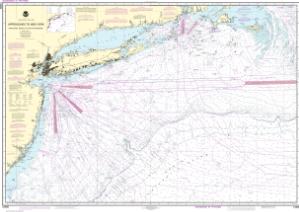 thumbnail for chart Approaches to New York, Nantucket Shoals to Five Fathom Bank