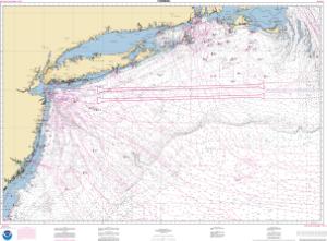 thumbnail for chart Approaches to New York, Nantucket Shoals to Five Fathom Bank