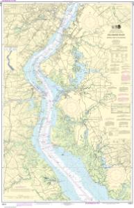 thumbnail for chart Delaware River Smyrna River to Wilmington