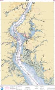 thumbnail for chart Delaware River Smyrna River to Wilmington