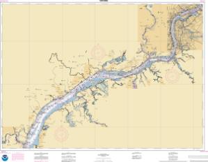 thumbnail for chart Delaware River Wilmington to Philadelphia