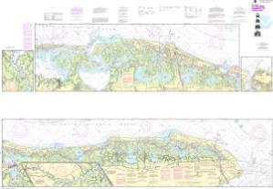 thumbnail for chart Intracoastal Waterway Little Egg Harbor to Cape May;Atlantic City