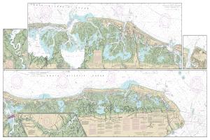 thumbnail for chart Intracoastal Waterway Little Egg Harbor to Cape May;Atlantic City