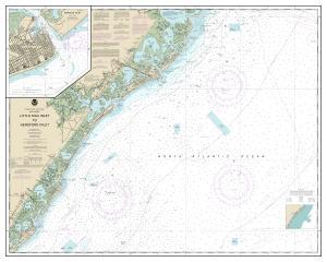 thumbnail for chart Little Egg Inlet to Hereford Inlet;Absecon Inlet,