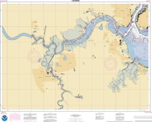 thumbnail for chart Raritan River Raritan Bay to New Brunswick