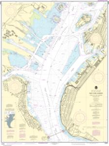 thumbnail for chart New York Harbor Upper Bay and Narrows-Anchorage Chart