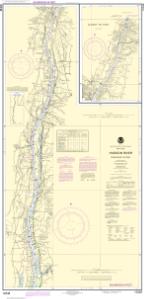 thumbnail for chart Hudson River Coxsackie to Troy