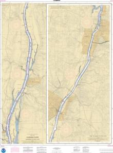 thumbnail for chart Coeymans to Troy Lock