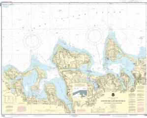 thumbnail for chart South Shore of Long Island Sound Oyster and Huntington Bays