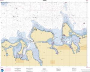 thumbnail for chart South Shore of Long Island Sound Oyster and Huntington Bays