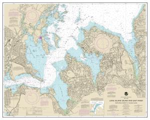 thumbnail for chart Long Island Sound and East River Hempstead Harbor to Tallman Island