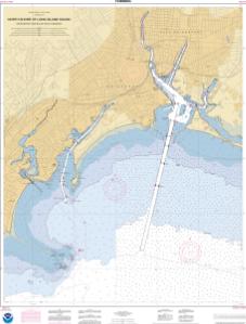 thumbnail for chart North Shore of LI Sound Bridgeport and Black Rock Harbors