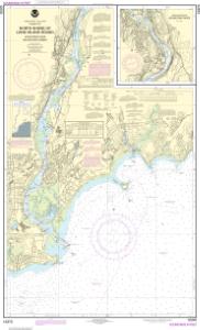 thumbnail for chart North Shore of Long Island Sound Housatonic River and Milford Harbor