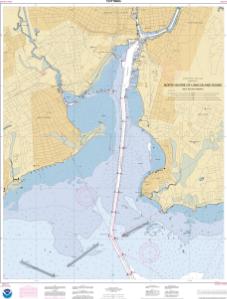 thumbnail for chart North Shore of LI Sound New Haven Harbor