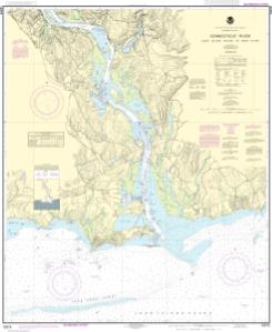 thumbnail for chart Connecticut River Long lsland Sound to Deep River