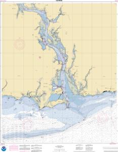 thumbnail for chart Connecticut River Long lsland Sound to Deep River