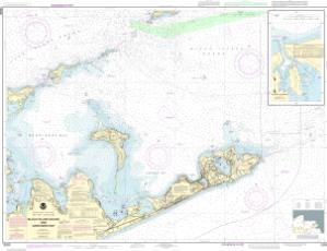 thumbnail for chart Block Island Sound and Gardiners Bay; Montauk Harbor