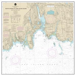 thumbnail for chart North Shore of Long Island Sound Niantic Bay and Vicinity,