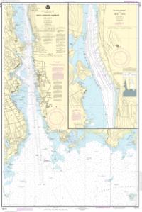 thumbnail for chart New London Harbor and vicinity;Bailey Point to Smith Cove