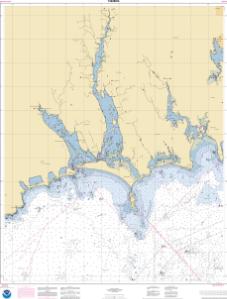 thumbnail for chart Westport River and Approaches