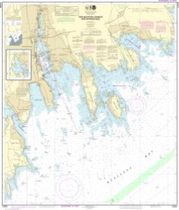 thumbnail for chart New Bedford Harbor and Approaches