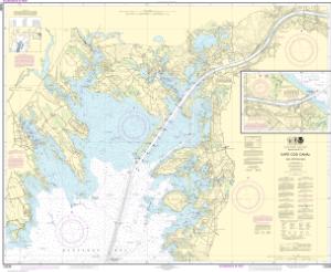 thumbnail for chart Cape Cod Canal and Approaches