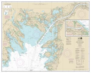 thumbnail for chart Cape Cod Canal and Approaches