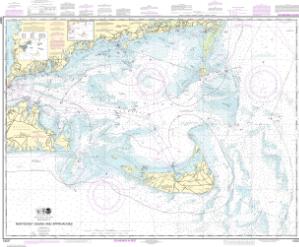 thumbnail for chart Nantucket Sound and Approaches