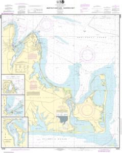 thumbnail for chart Marthas Vineyard Eastern Part;Oak Bluffs Harbor;Vineyard Haven Harbor;Edgartown Harbor