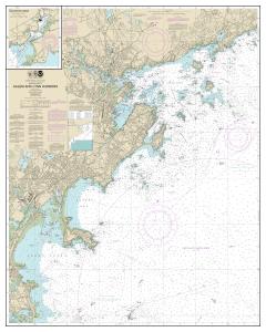 thumbnail for chart Salem and Lynn Harbors; Manchester Harbor